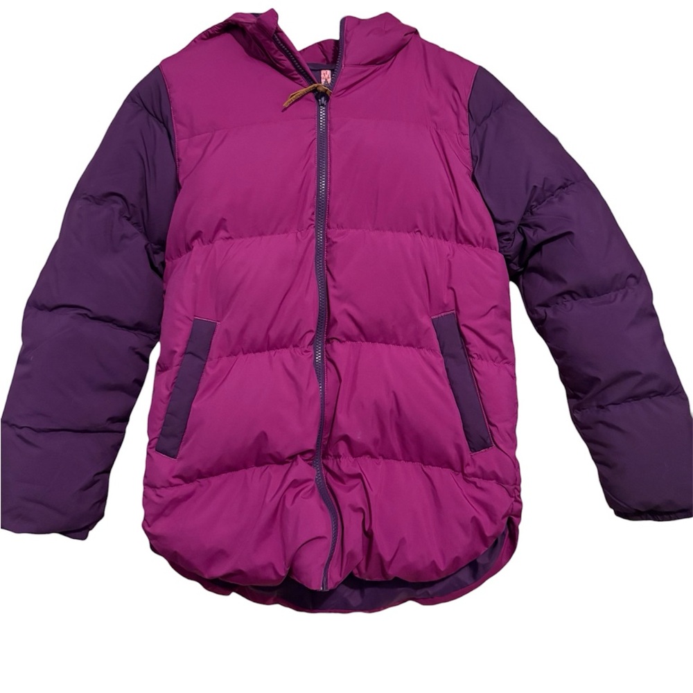 BURTON YOUTH LARGE ✨ grow with me down filled Kids Purple and Pink Puffer Jacket